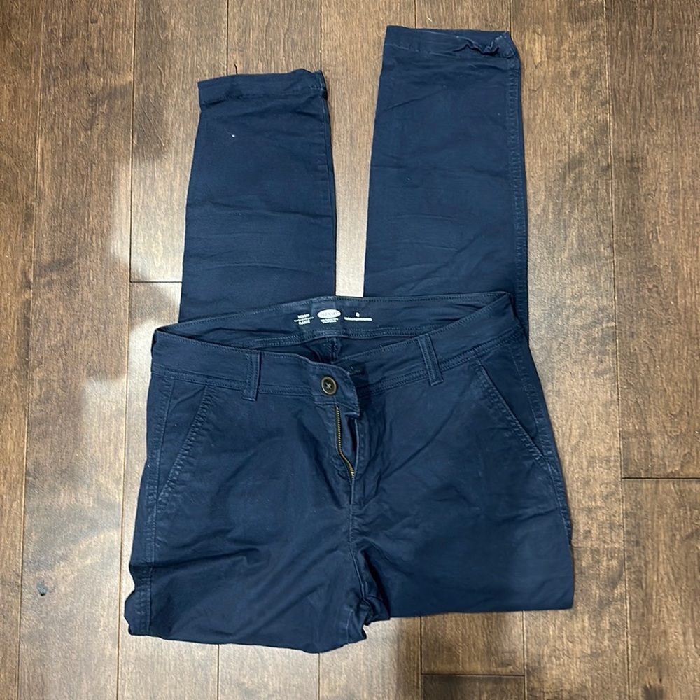 Old navy navy blue khakis